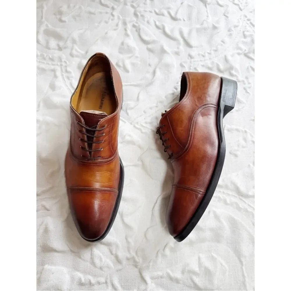 Magnanni Marcona Cap Toe Oxford Shoe Size 10